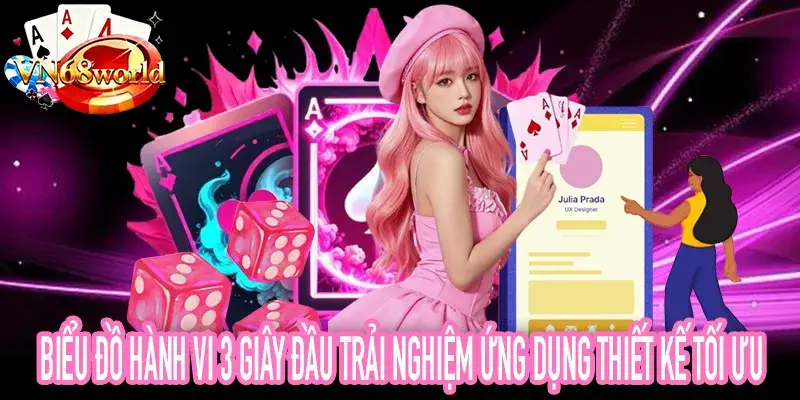 So sánh hành vi 3 giây đầu trải nghiệm ứng dụng tại VN68