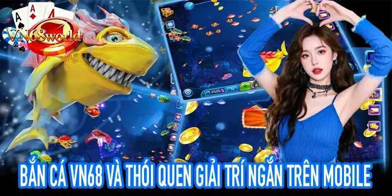 Người chơi bắn cá VN68 thư giãn sau giờ làm việc