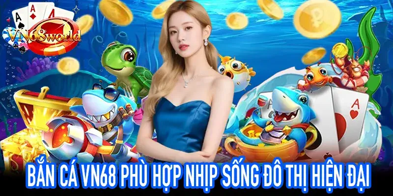 Trải nghiệm bắn cá VN68 trên điện thoại tại quán cà phê