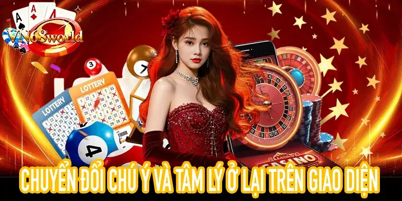 chuyển đổi chú ý ảnh hưởng cảm giác muốn ở lại ứng dụng