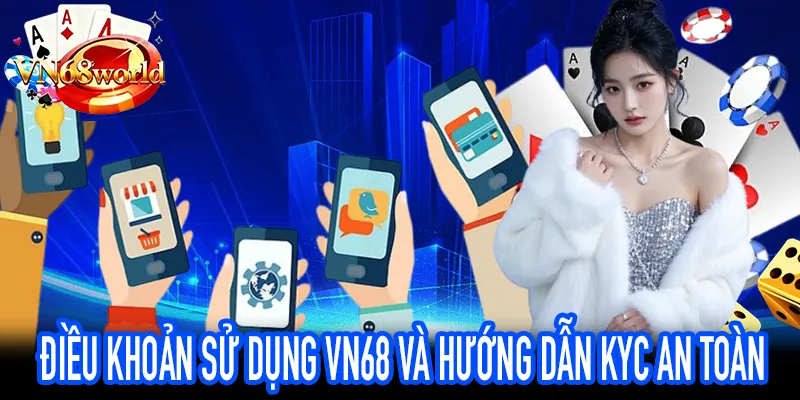 Hình minh họa Điều khoản sử dụng VN68 và xác minh KYC