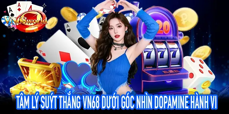 Tâm lý suýt thắng VN68 tạo phản ứng dopamine trong não bộ