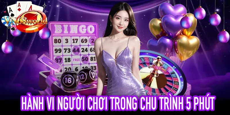 Hành vi người chơi trong chu trình 5 phút