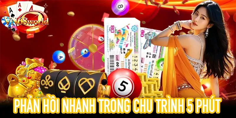 Phản hồi nhanh trong chu trình 5 phút giải trí