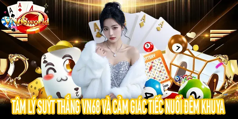 Tâm lý suýt thắng VN68 khi người chơi hụt 1 điểm lúc khuya