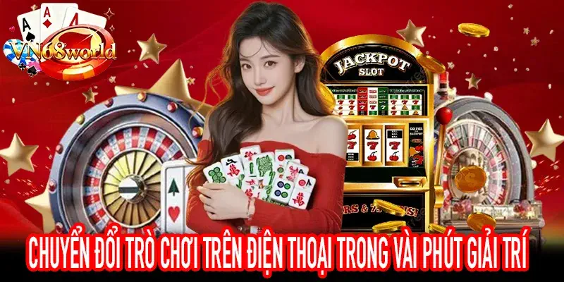 Người dùng chuyển đổi trò chơi khi giải trí trên điện thoại