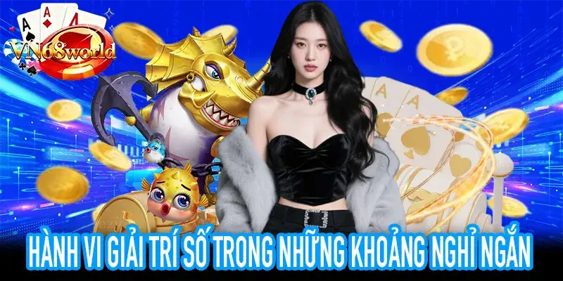 Hành vi giải trí số của người dùng trong giờ nghỉ